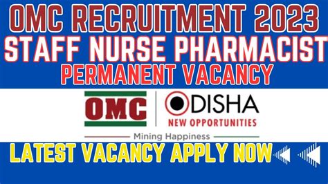 omc manpower current vacancy.